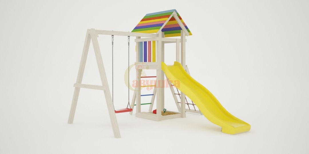 Детская площадка Савушка Мастер 7 - White Color